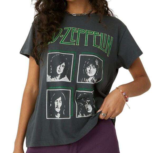 LETLUV Led Zeppelin Graphic Tee, Size XL / P2P 23” New w/o Tag MSRP $88 - Picture 6 of 8